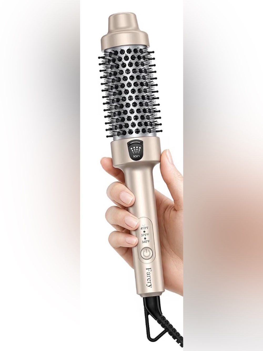 ✨New Farery 1.5” Thermal Brush Heated Round Brush Blowout Styler✨